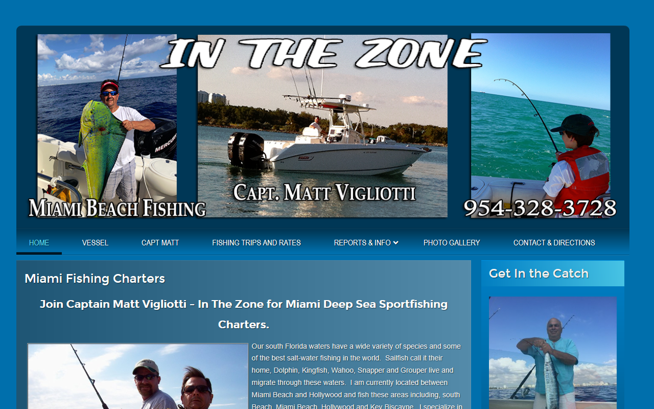 In The Zone Miami Fishing Charters